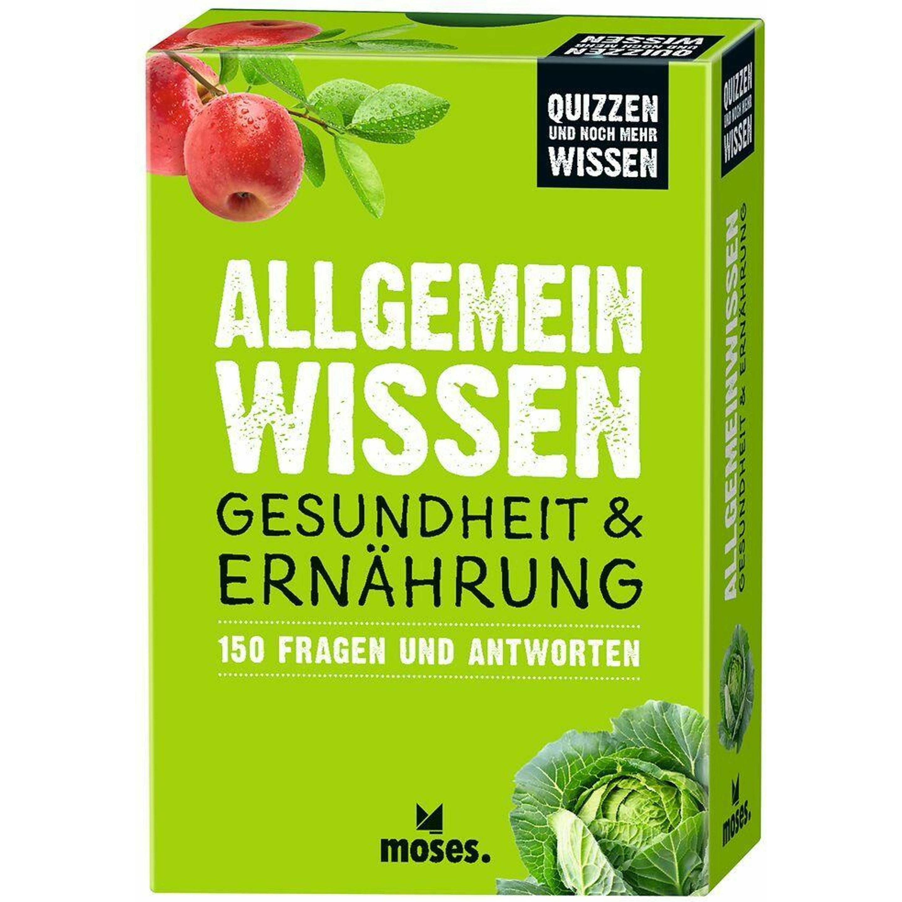 Moses Quizzen & Wissen Allgemeinwissen Gesundheit (Deutsch) (65605768)