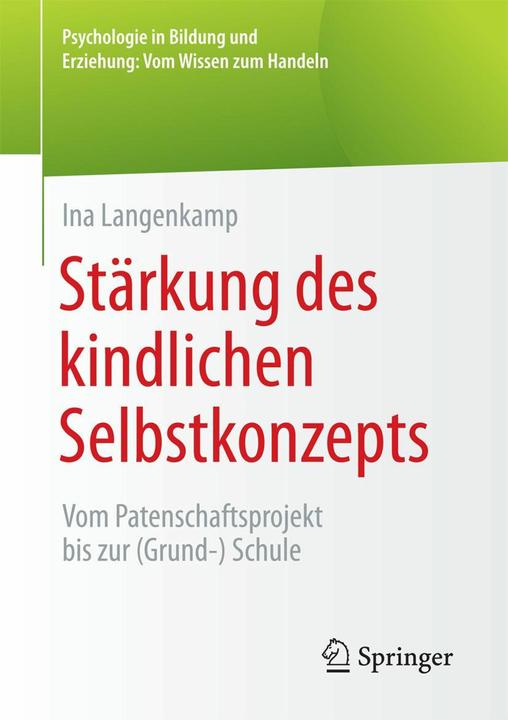 Produktbild Stärkung des kindlichen Selbstkonzepts (Deutsch, Ina Langenkamp, 2018)