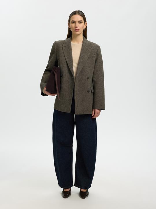 Produktbild Selected Slfthea Ls Knit Merino O-Neck Noos (S)