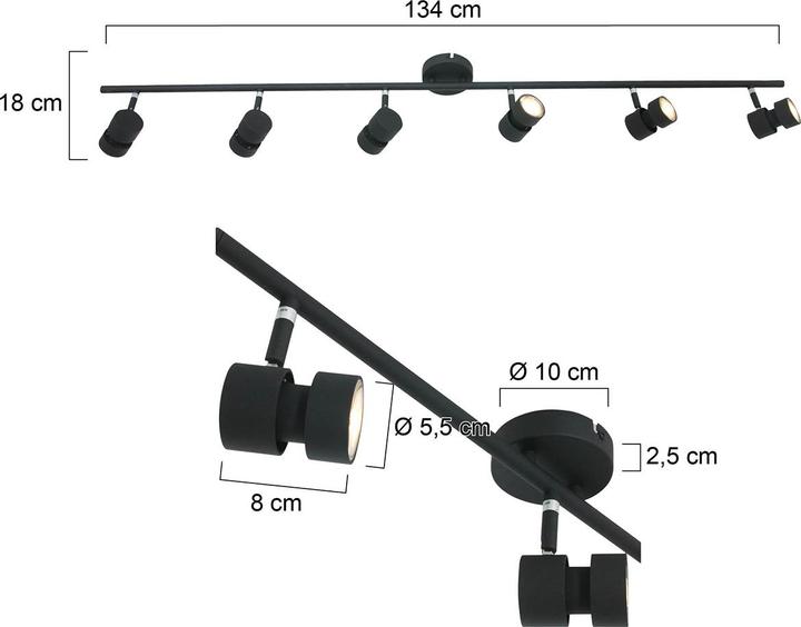 Produktbild Steinhauer Natasja LED (2880 lm, GU10)