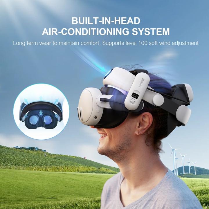 Actual product image Bobovr S3 PRO Battery Relief Strap for Meta Quest 3