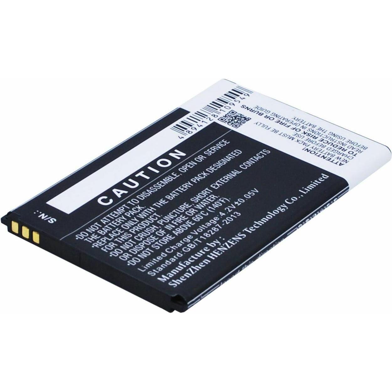 CoreParts Battery for Wiko Mobile (Akku), Mobilgerät Ersatzteile, Schwarz