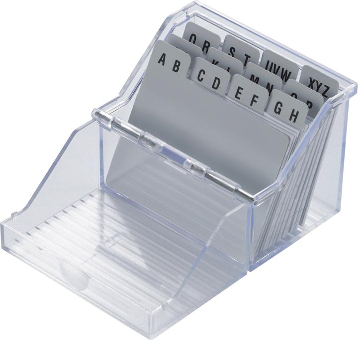 Actual product image Helit Card index box with lid the index (A8)