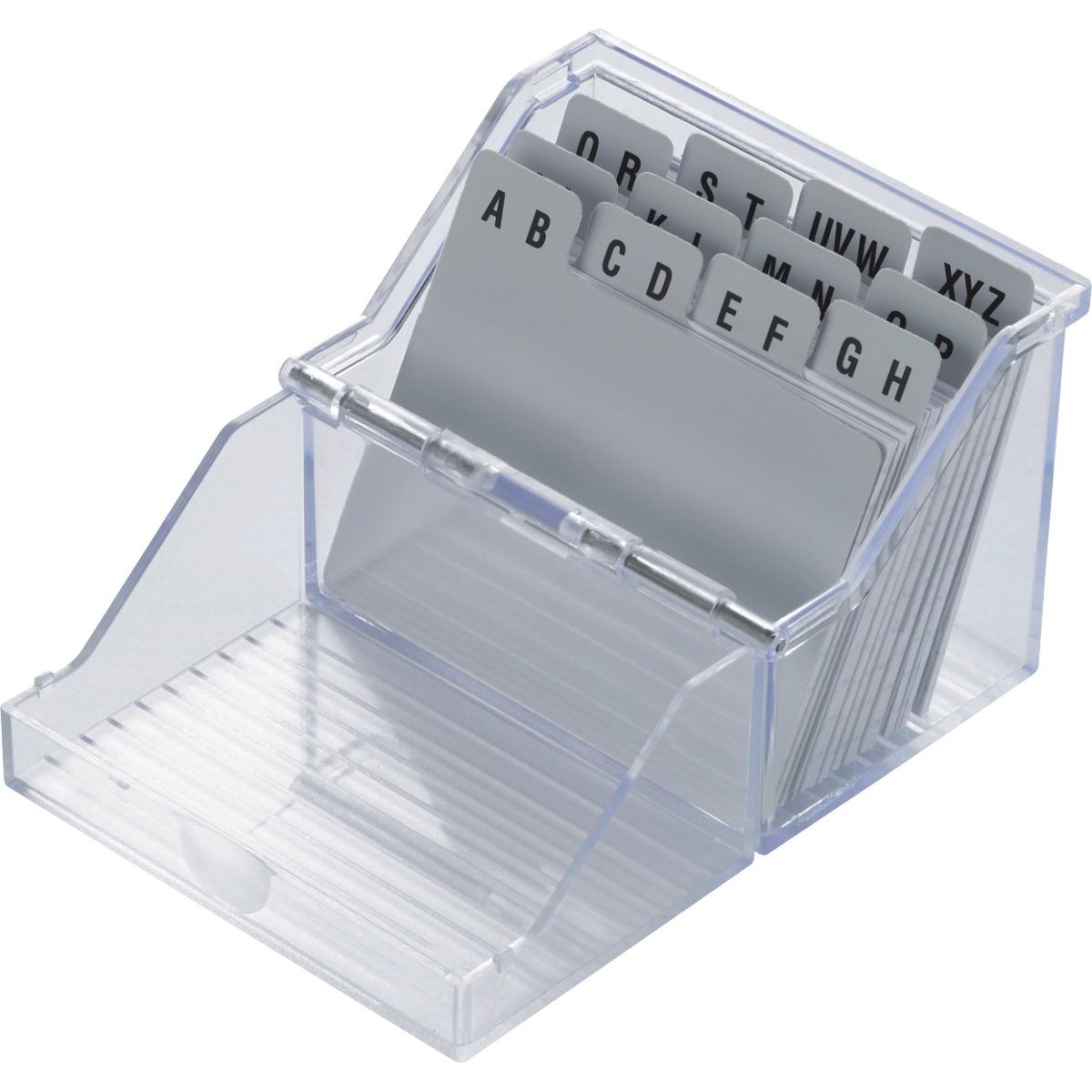 Helit, Kartenaufbewahrung, Karteibox mit Deckel the index (A8)