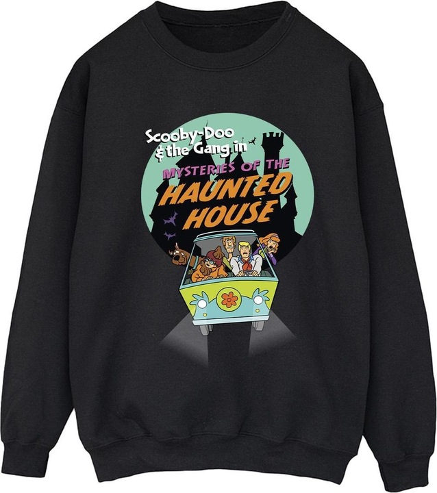 Actual product image Scooby Doo Womens/Ladies Haunted House Sweatshirt (M)