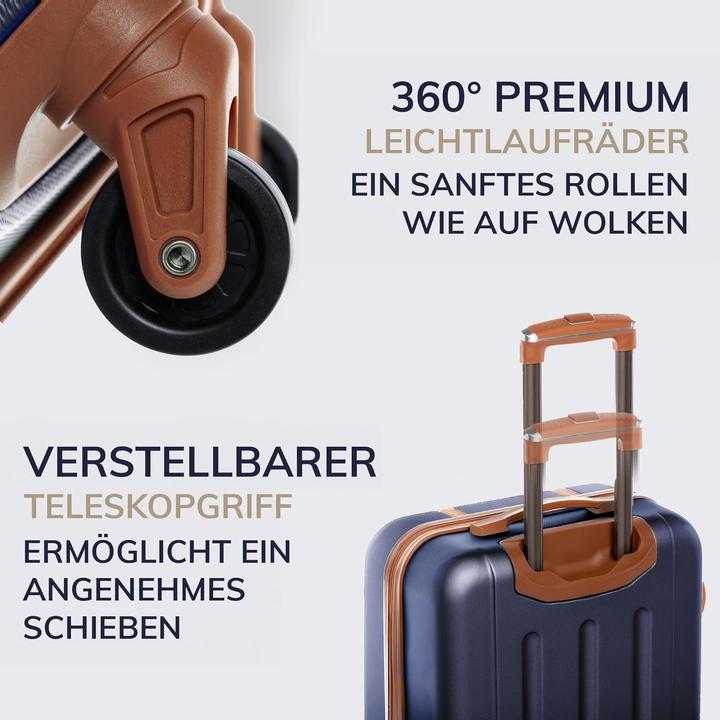 Actual product image Fergé 3-teiliges Kofferset - Milano