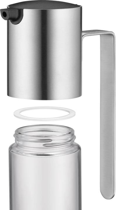 Productafbeelding WMF Azijn Olie Dispenser 120ml Return Opening Basic Glass Container Stainless Steel (120 ml)