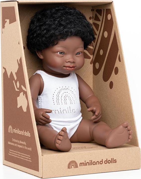 Produktbild Miniland Afrikanischer Junge mit Down Syndrom