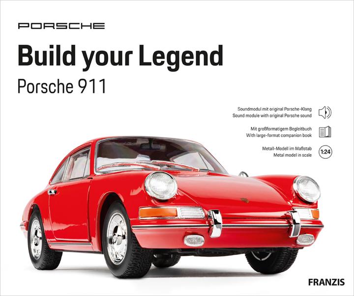 Actual product image Franzis Build Your Legend Porsche 911