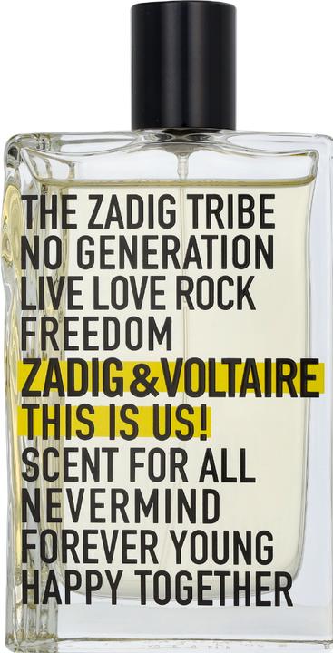 Actual product image Zadig & Voltaire This is Us! - Eau de Toilette (Eau de toilette, 100 ml)