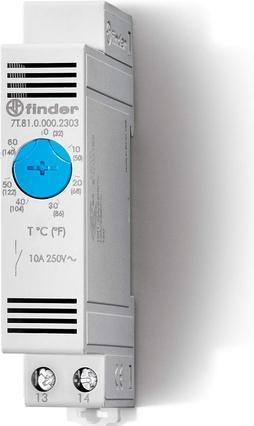 Actual product image Finder Vari-Thermostat 1S-10A f. DIN rail 7T.81.0.000.2303