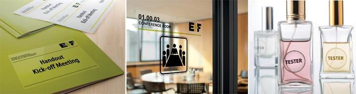 Actual product image HERMA Transparent labels A4