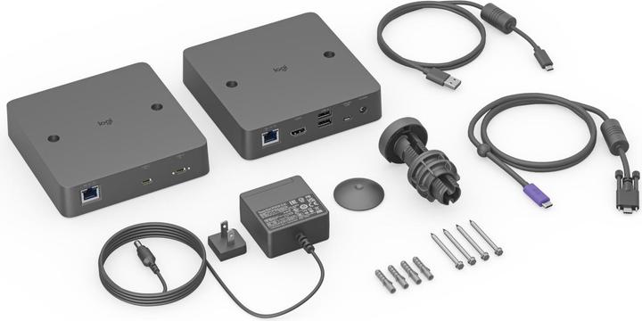 Logitech Extend Bring your own meeting to the video conferencing room via a single USB-C cable