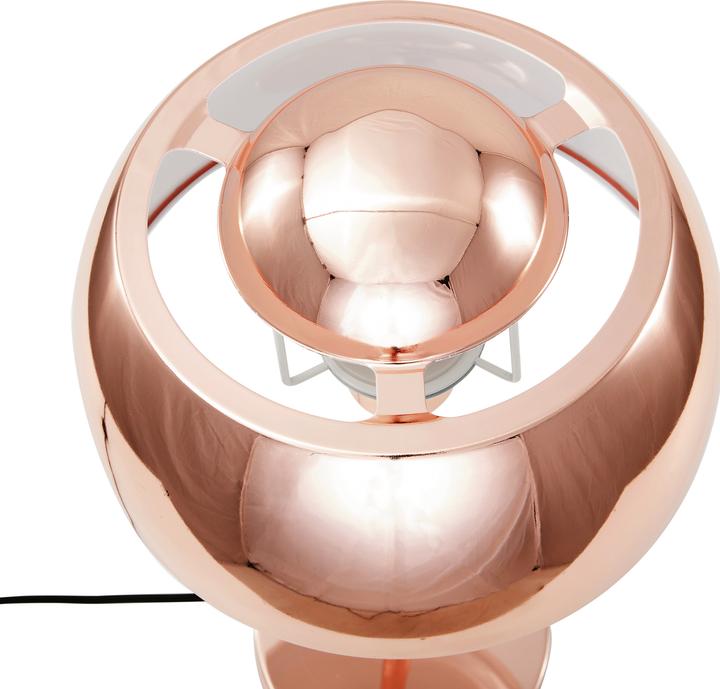 Produktbild Beliani Tischlampe kupferrot 44 cm rund SENETTE (E27)