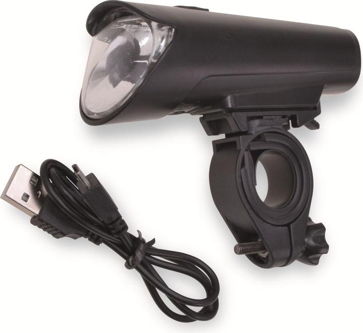 Filmer Fahrrad-Scheinwerfer 49022, Premium, Akkubetrieb, 40 LUX