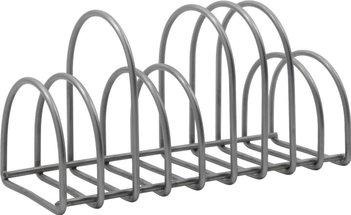 Brushed silver finish