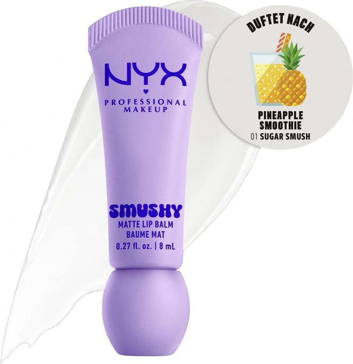 Produktbild NYX Professional Make-Up Nyx Smushy Matte (Lippenpflege Stick, 8 ml)