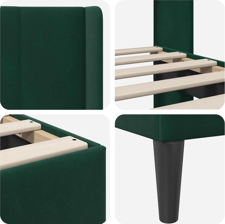Image du produit vidaXL Moderner Bettrahmen (140 x 190 cm)