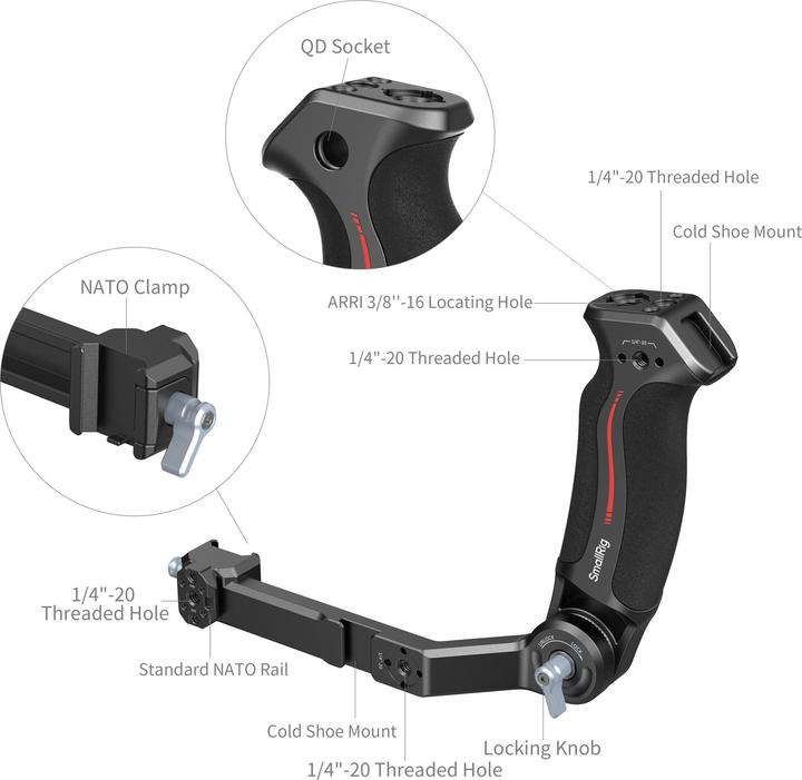 Produktbild SmallRig Handgrip for DJI RS 3/RS 3 Pro