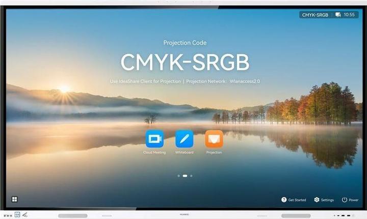 Actual product image Huawei IdeaHub Board 3 Pro, IHB2-75PB, Intelligent Collaboration Device 75inch infrared screen, Jade (3840 x 2160 Pixels, 75")