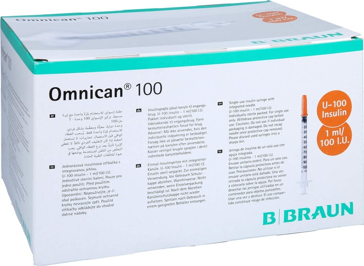 Produktbild B.Braun Insulin 100 (Insulinspritze)