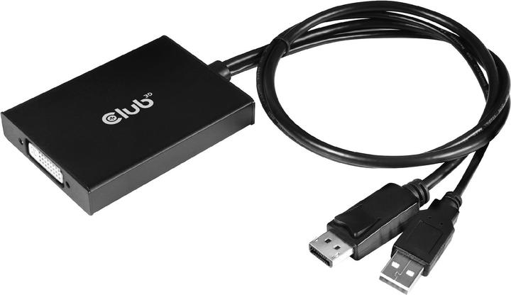 Immagine prodotto Club 3D Da DisplayPort a DVI-D Dual Link HDCP OFF (DVI, 0.82 cm)