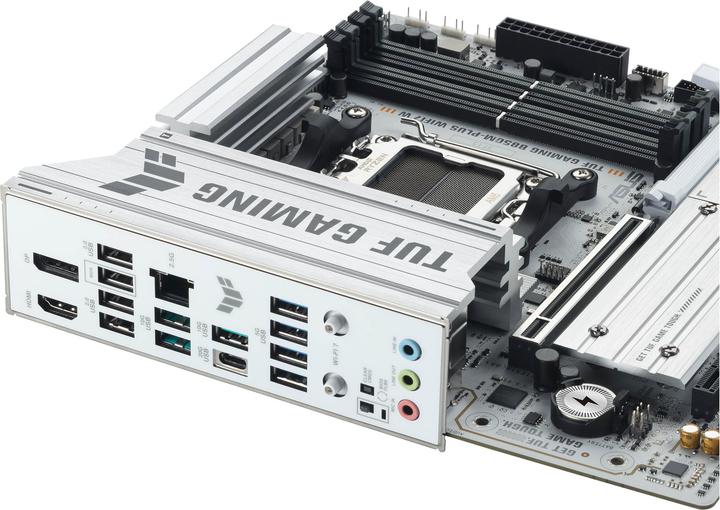 Produktbild ASUS MB TUF GAMING B850M-PLUS WIFI7 W (AM5, AMD B850, mATX)