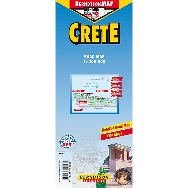 Kreta/Kriti/Crete, Landkarte