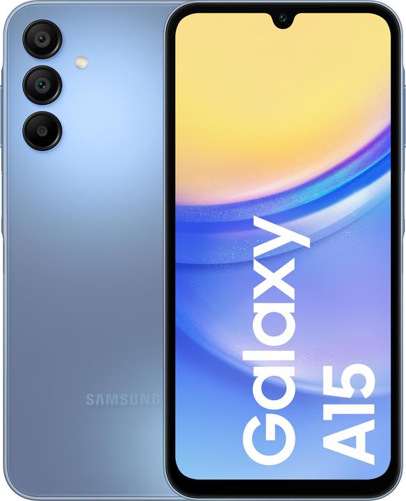 Produktbild Samsung Galaxy A15 (128 GB, Blue, 6.50", Dual SIM, 4G)