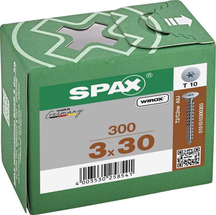 Produktbild Spax Rückwandschrauben (300 Schrauben pro Stück)