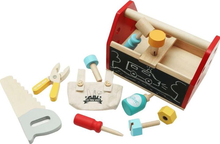 Actual product image Le Toy Van Toolbox with tools