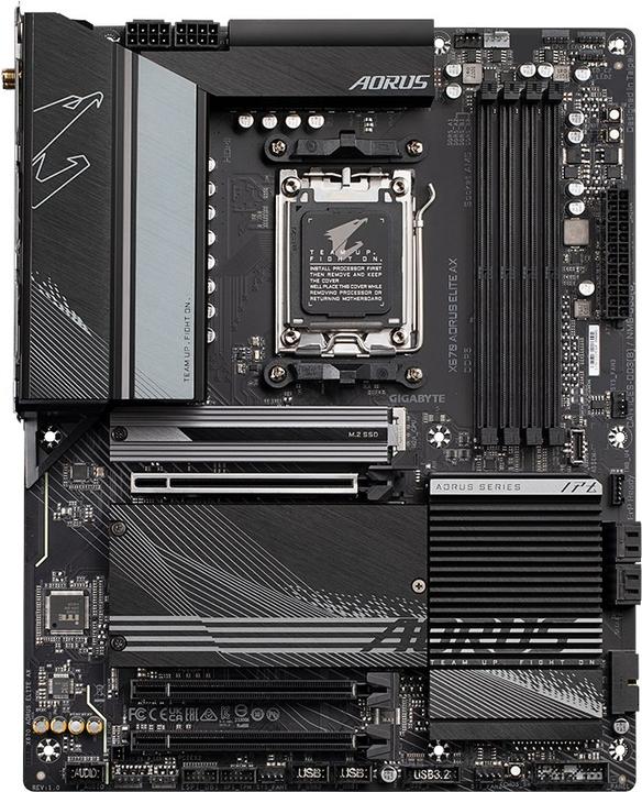 Immagine prodotto Gigabyte X670 AORUS ELITE AX (AM5, AMD X670, ATX)