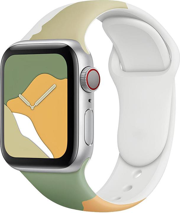 Immagine prodotto EKO Cinturino per orologio TPU Patchwork Verde (22 mm, TPU)