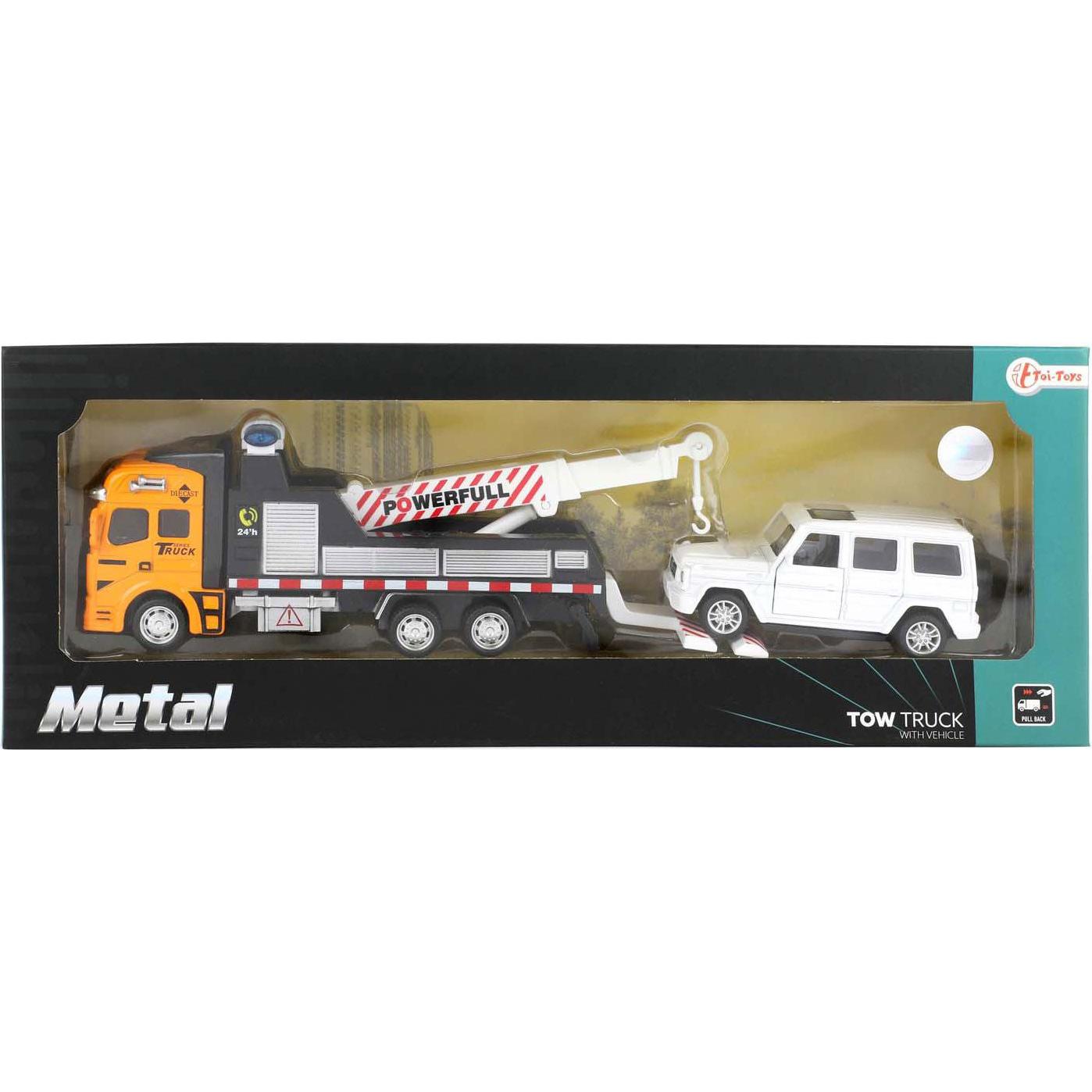 Thumbnail - Magni Abschleppwagen Druckguss Mit Hebebühne Und Rückzug 4x4