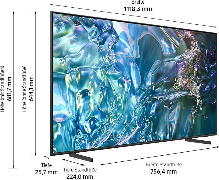 Actual product image Samsung GQ50Q60DAUXZG Smart TV 127 cm 50 inch (50", QLED, 4K, 2024)