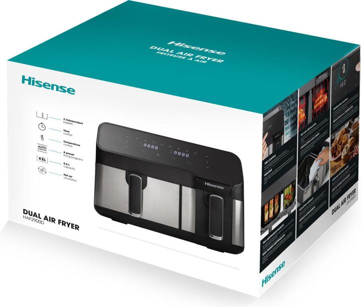 Produktbild Hisense HAF2900D Unabhängige Doppel-Luftfritteuse