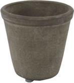 Pot donkergrijs Kono 9 cm