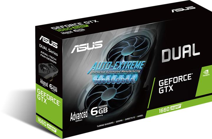 Image du produit ASUS GeForce DUAL GTX 1660S A6G EVO (6 Go)