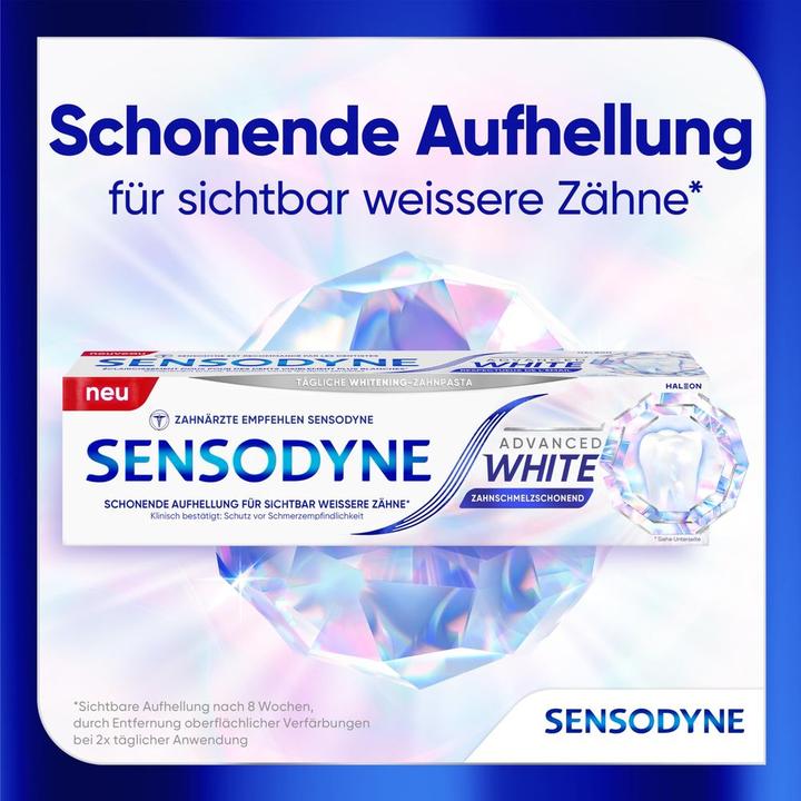 Image du produit Sensodyne Advanced White Zahnpasta 75ml (75 ml)