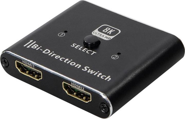 Maxtrack 1+2 port HDMI switch 7680 x 4320 pixels