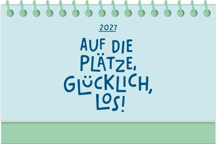 Produktbild Mini-Kalender Colour Up 2027 Auf die Plätze, glücklich, los!