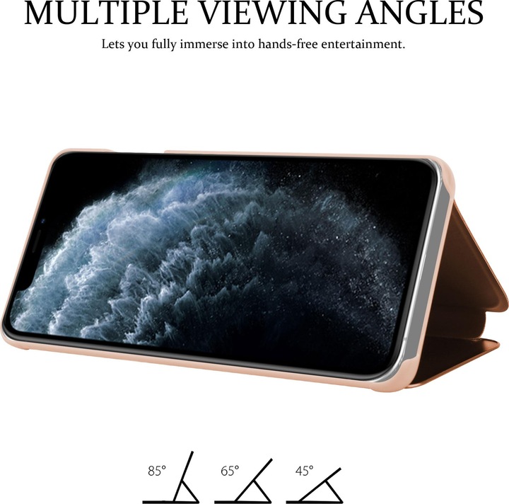 Immagine prodotto Cadorabo Copertina per specchietto retrovisore Smart View a libro (Apple iPhone 11 Pro Max)