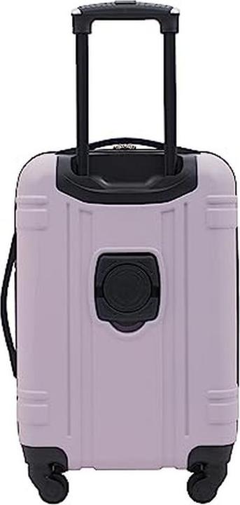 Actual product image Wrangler Expandable Lilac Rolling Hardside Carry-On