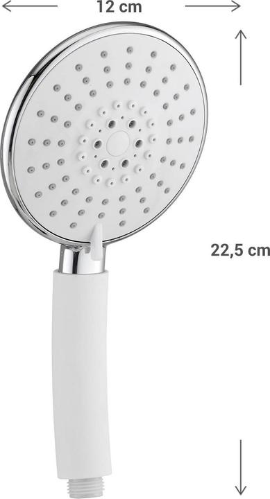 Actual product image Douceur D'intérieur Shower head with 5 water jet modes and water-saving function (5 Beam types)