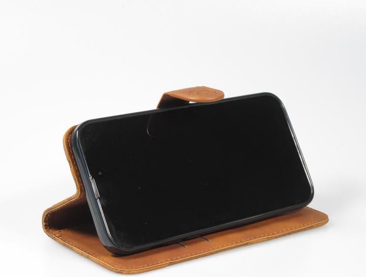 Image du produit PhoneLook Fourre Flip 3D en similicuir Oeil du tigre (Apple iPhone 14 Pro Max)