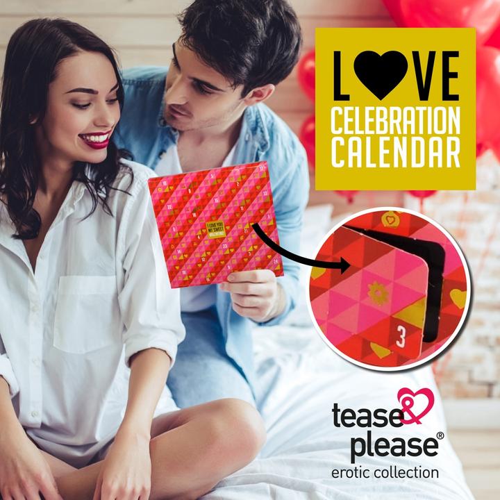 Image du produit Moodzz Calendrier de l'Avent de la Saint-Valentin (Jeux de dés, Allemand, Espagnol, Français, Norvégien, Néerlandais, Suédois, Italien, Anglais)