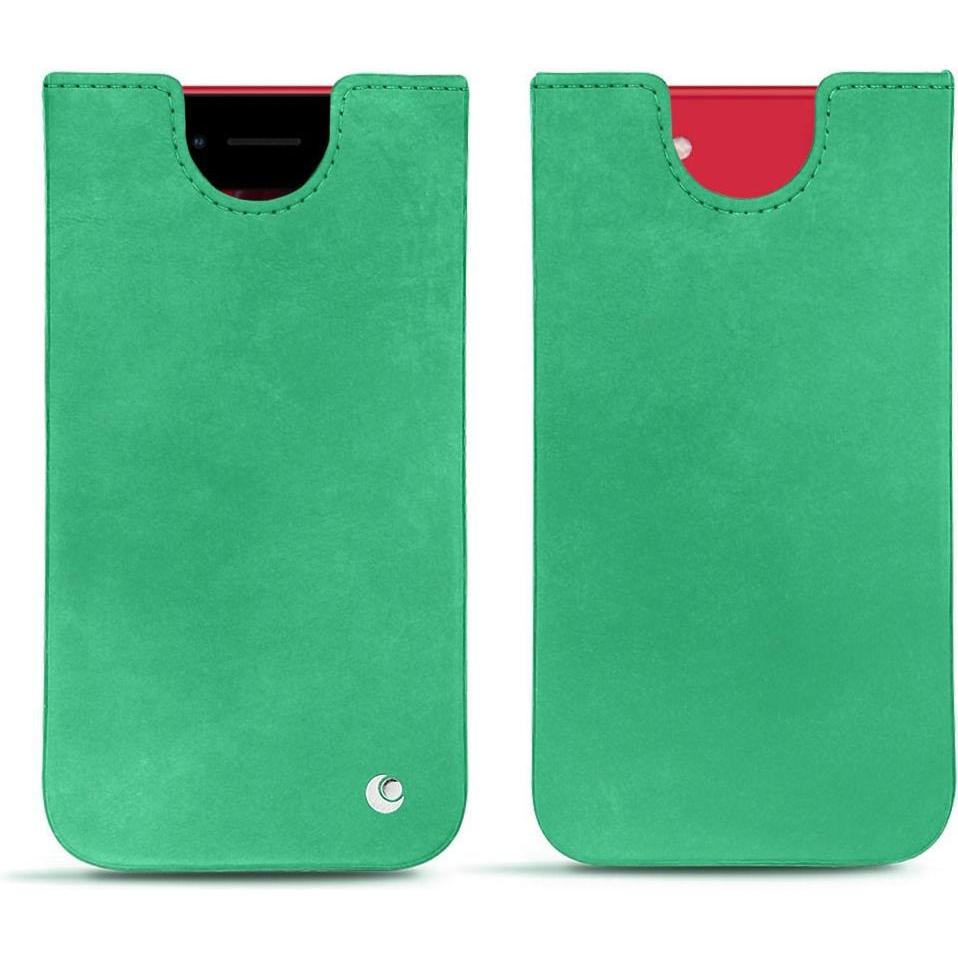 Thumbnail - Noreve Lederschutzhülle (Apple iPhone SE (2nd Gen), Apple iPhone SE (3rd Gen)), Smartphone Hülle, Grün
