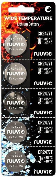 Ruuvi CR2477T (5 pz., CR2477)