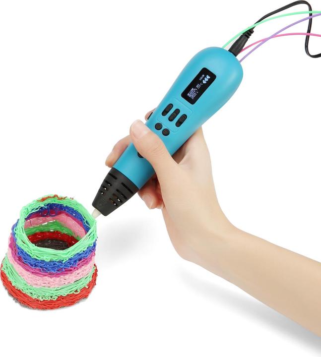 Immagine prodotto Gembird 3DP-PEND3C-01 Penna per stampa 3D multifilamento, filamento ABS/PLA, blu