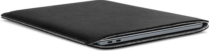 Immagine prodotto Woolnut Custodia in pelle -suojatasku 13" MacBook Pro & Air, musta (13", Apple)